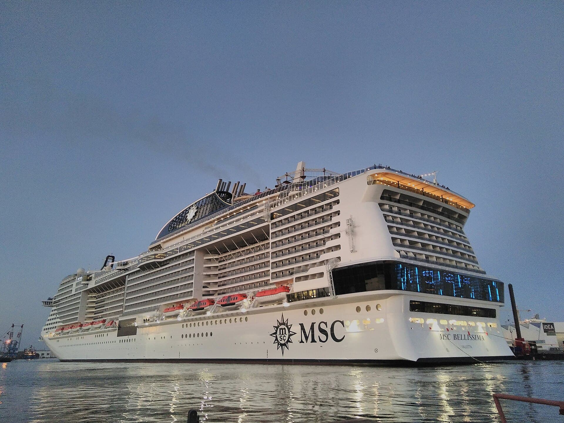 Kreuzfahrtschiff MSC Bellissima