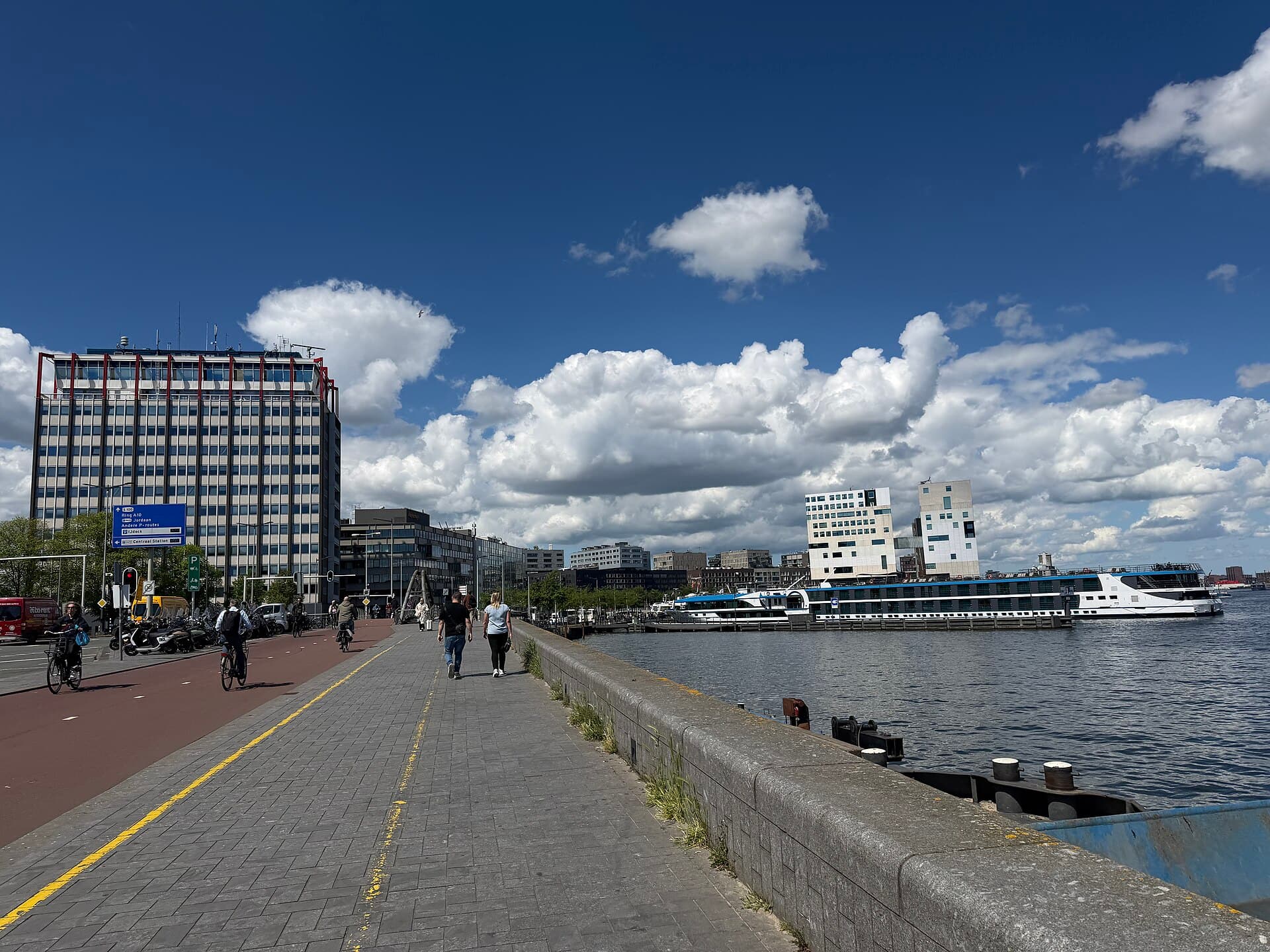 Hafen von Amsterdam