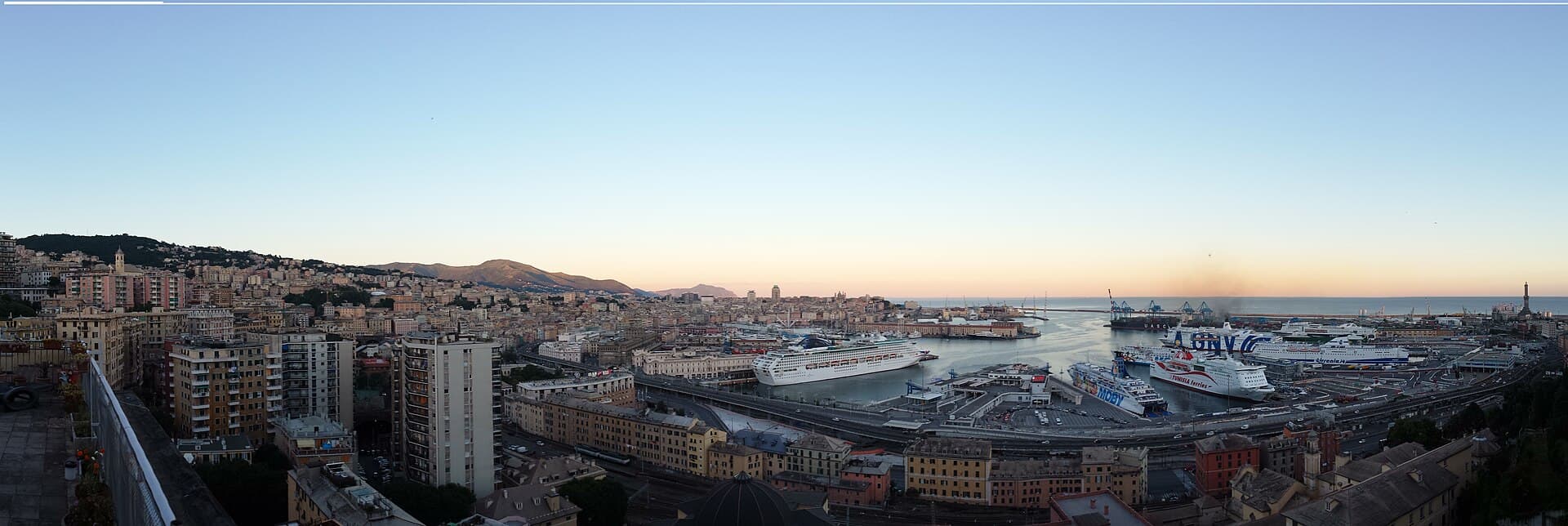Hafen von Genua