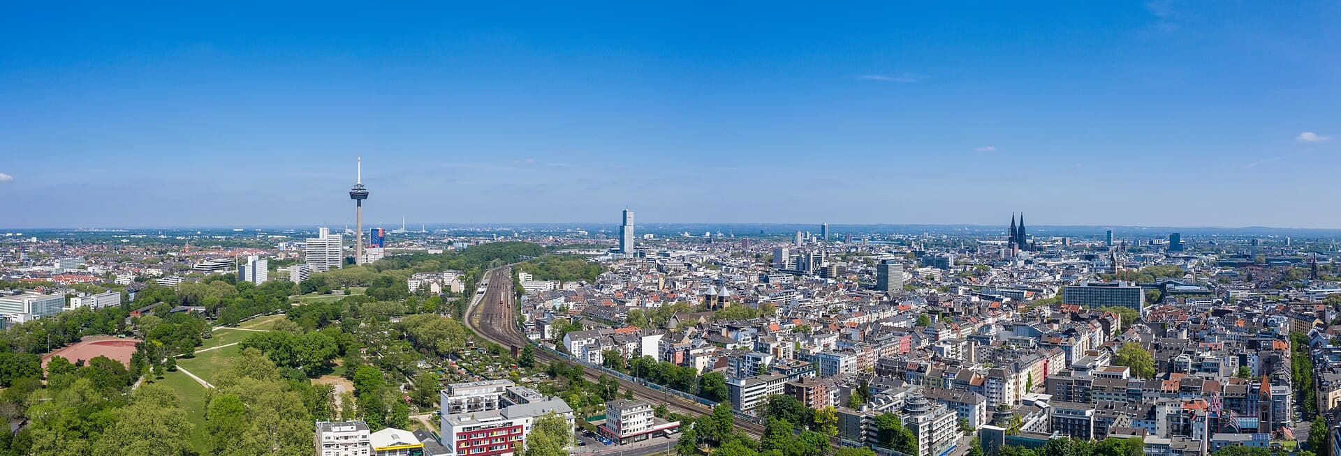 Rheinpromenade in Köln