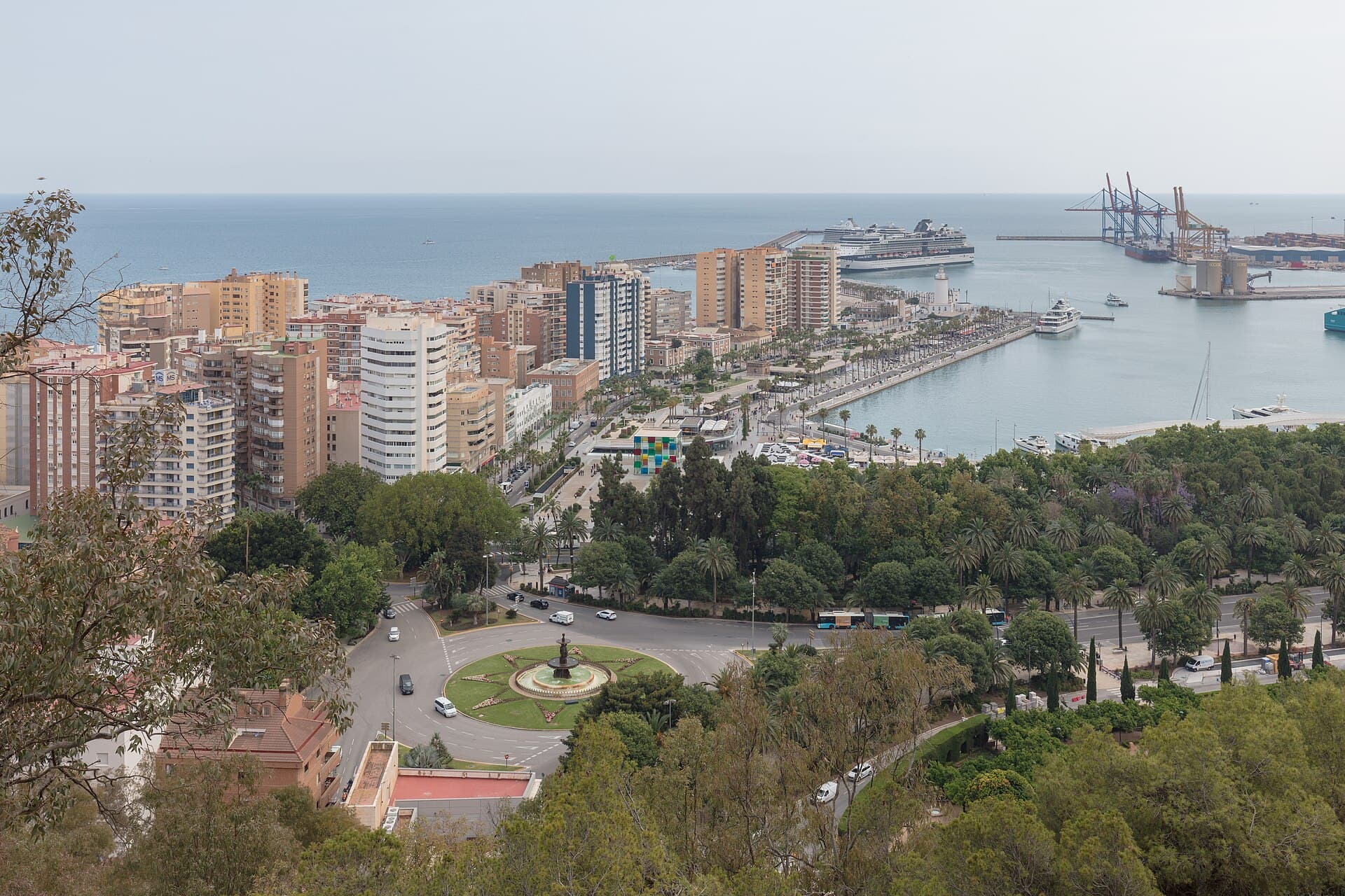 Hafen von Málaga